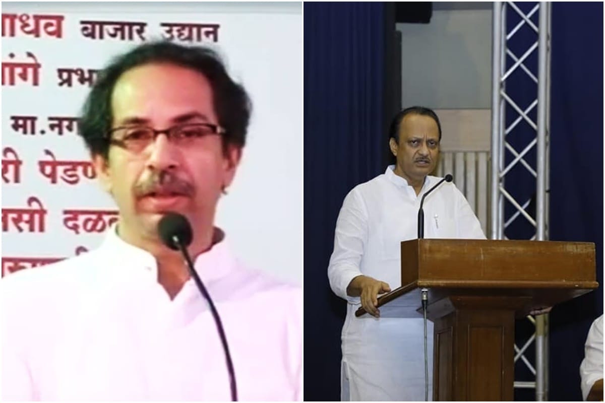 उद्धव ठाकरे-अजित पवार