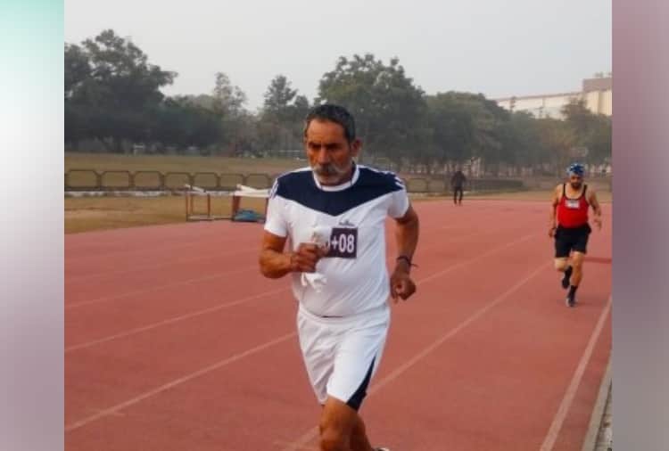 The elderly Perform well in sports during Cold wave In Haryana