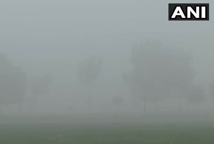Punjab: Dense fog at Attari-Wagah border, BSF