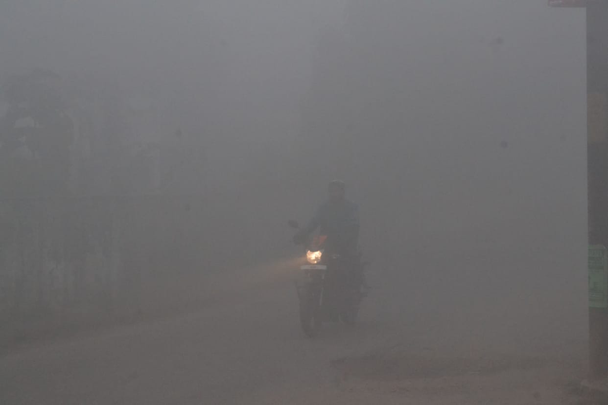 heavy fog in morning