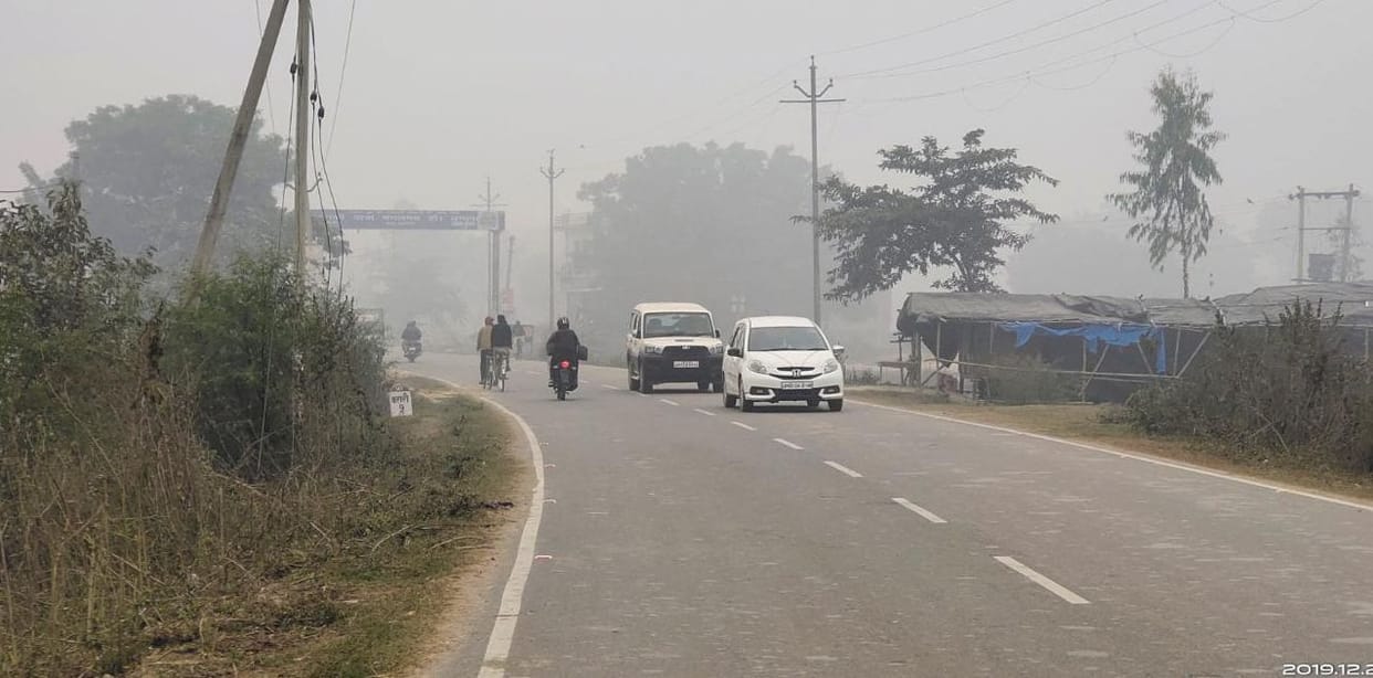 full day snow air in kaushambi