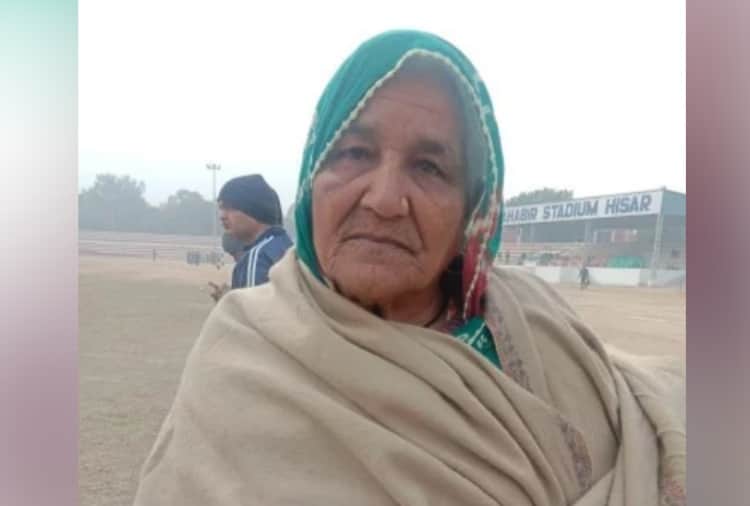 The elderly Perform well in sports during Cold wave In Haryana
