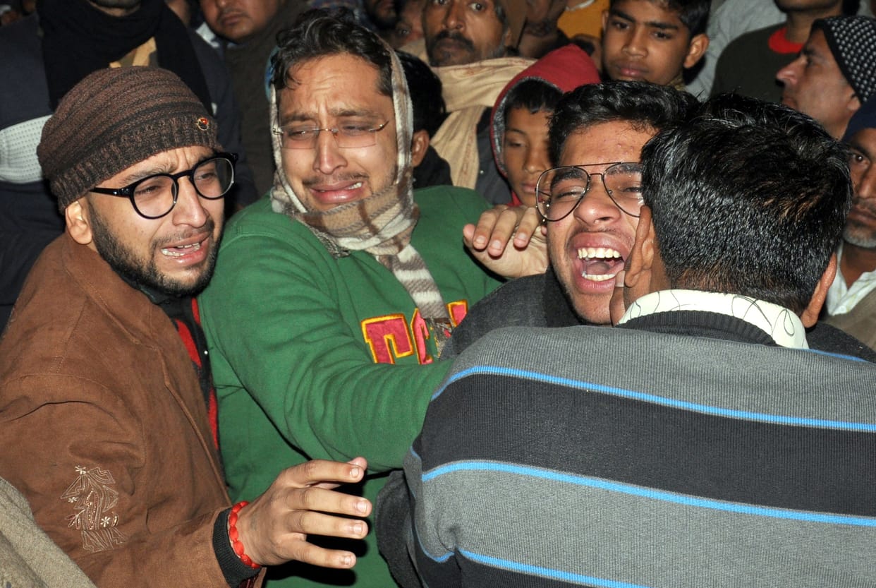 Triple murder: sensation spread in the area, people gathered