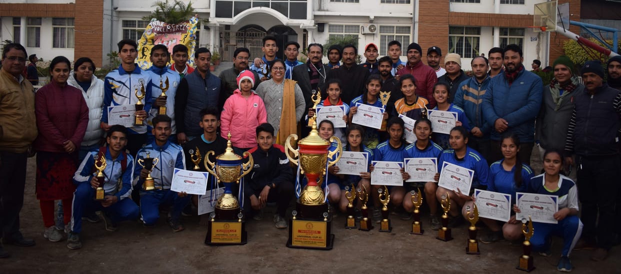 universal and abn won volleyball competion