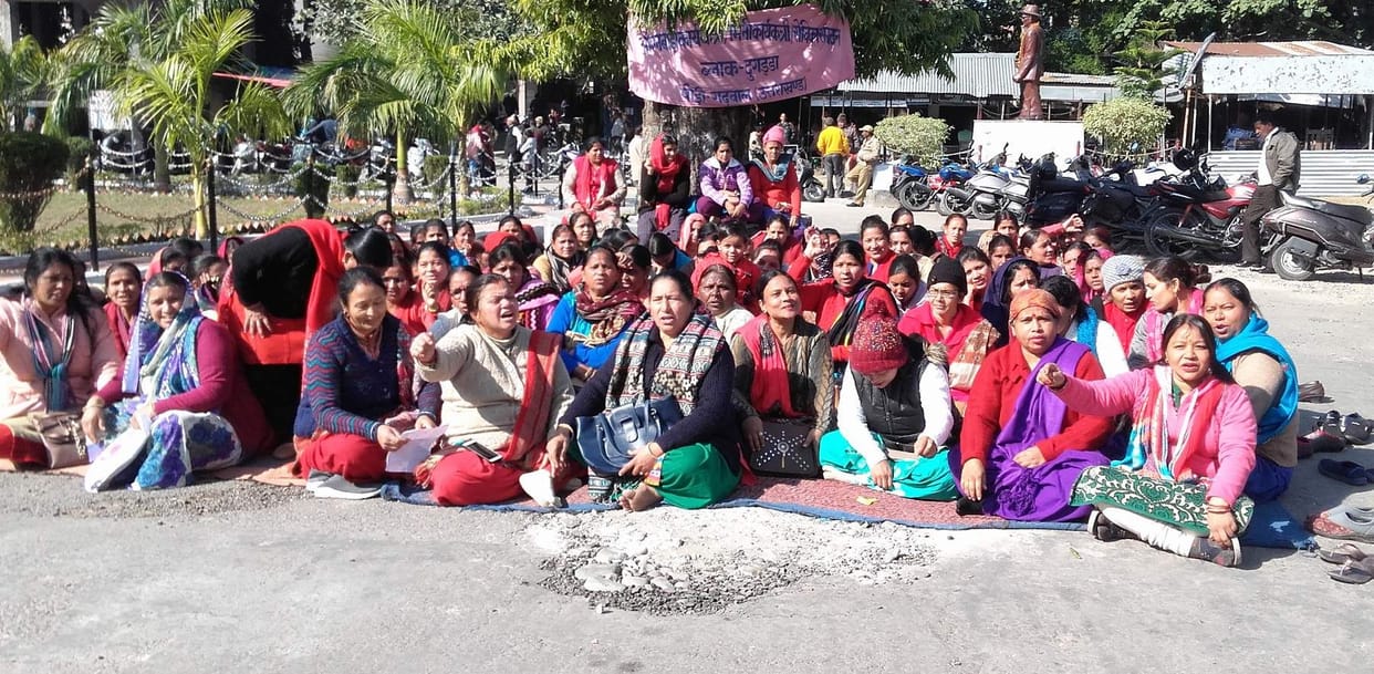 Four Anganwadi workers will thunder in Doon