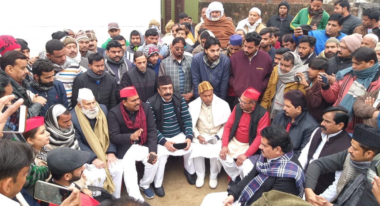 two death in sambhal in caa protest metter
