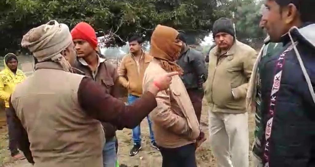 Uproar over the death of four cattle of Gaushala