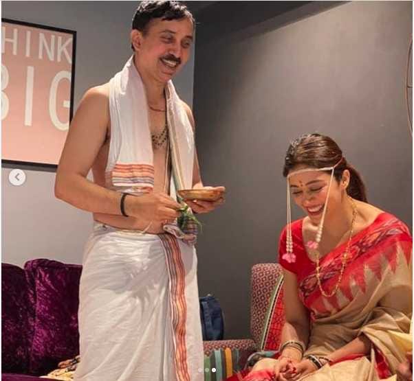 neha pendse get ready to wedding with boyfriend shardul singh