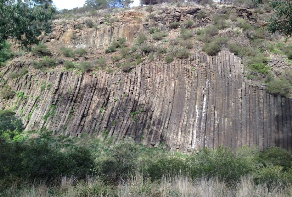 Mysterious Island organ pipes which known as precious diamond of the Indian Ocean