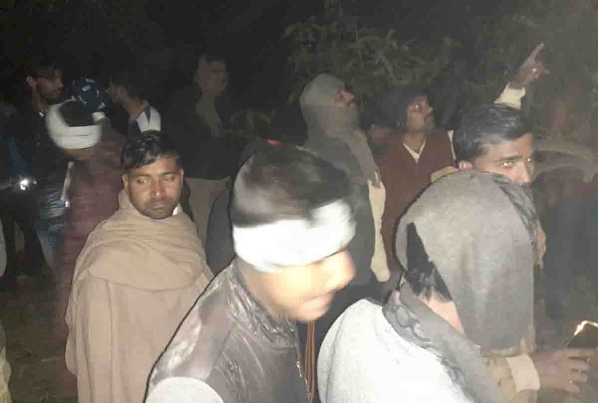 After police interrogation, the young man hanged from the tree