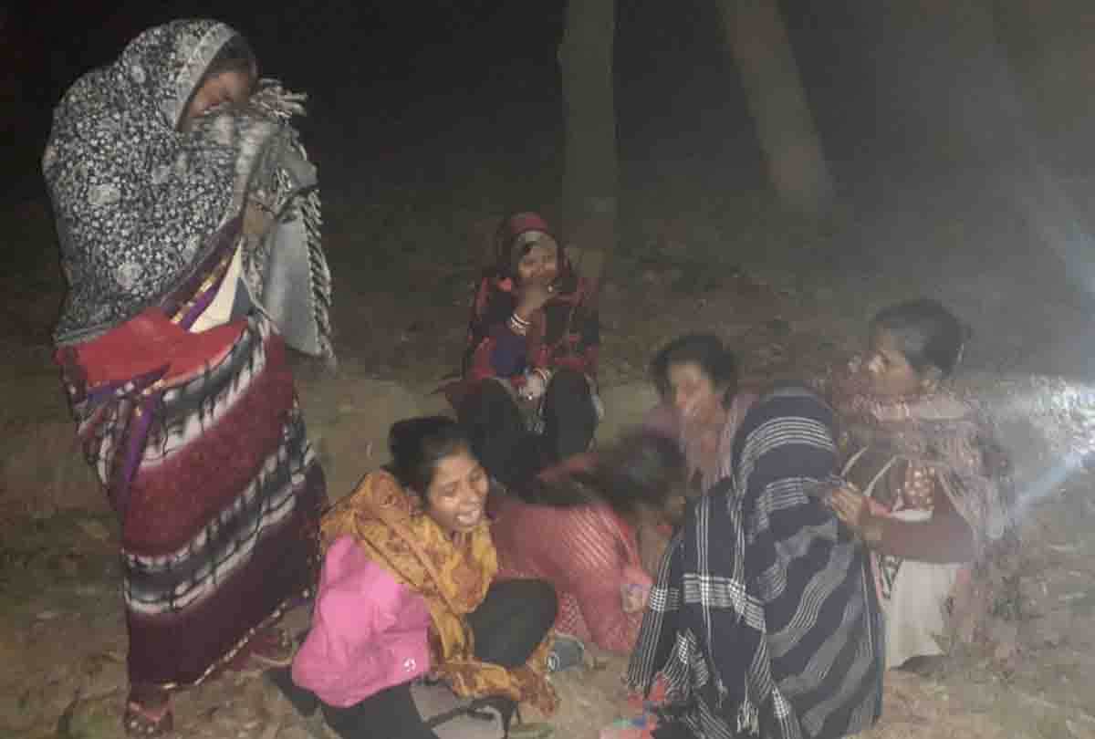 After police interrogation, the young man hanged from the tree