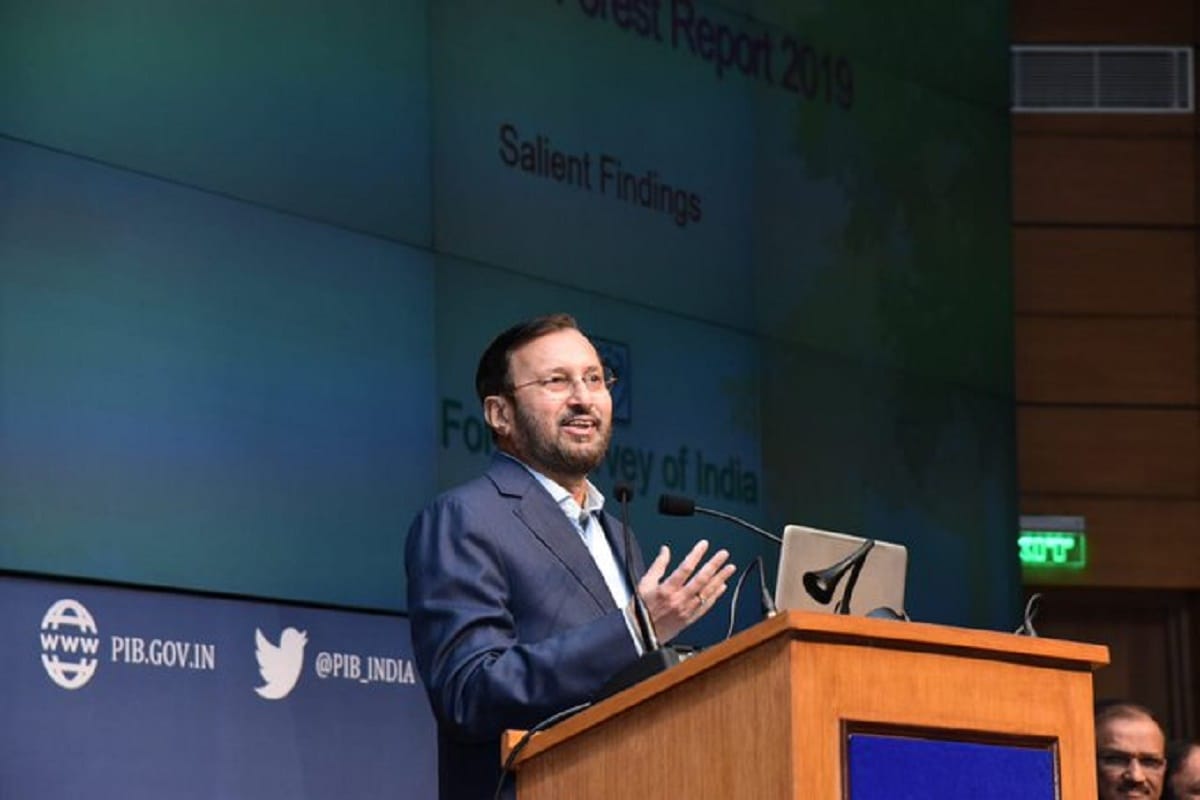 ISFR Environment Minister Prakash Javadekar ,Green area increased by five thousand square kilometers
