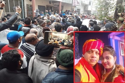 Triple Murder in Shamli, bhajan singer ajay pathak son dead body found in a burning car in panipat