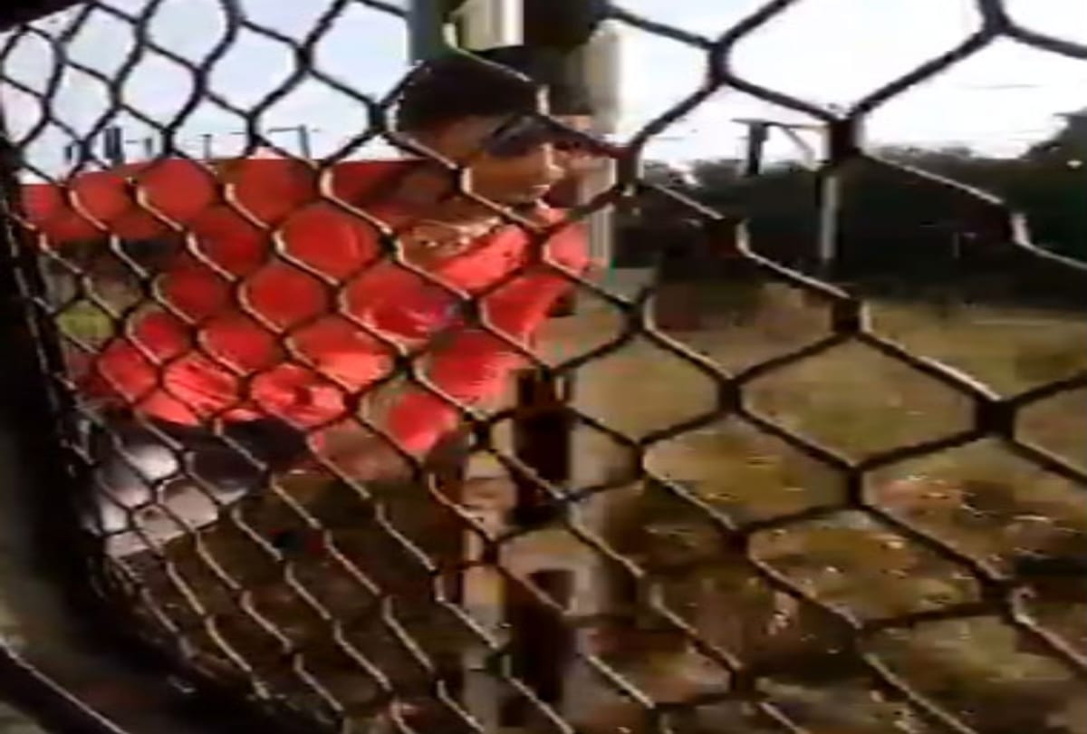 Dangerous stunt in train, indian railway shares video with warning