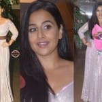 vidya balan celebrates her birthday in lavender gown see pics