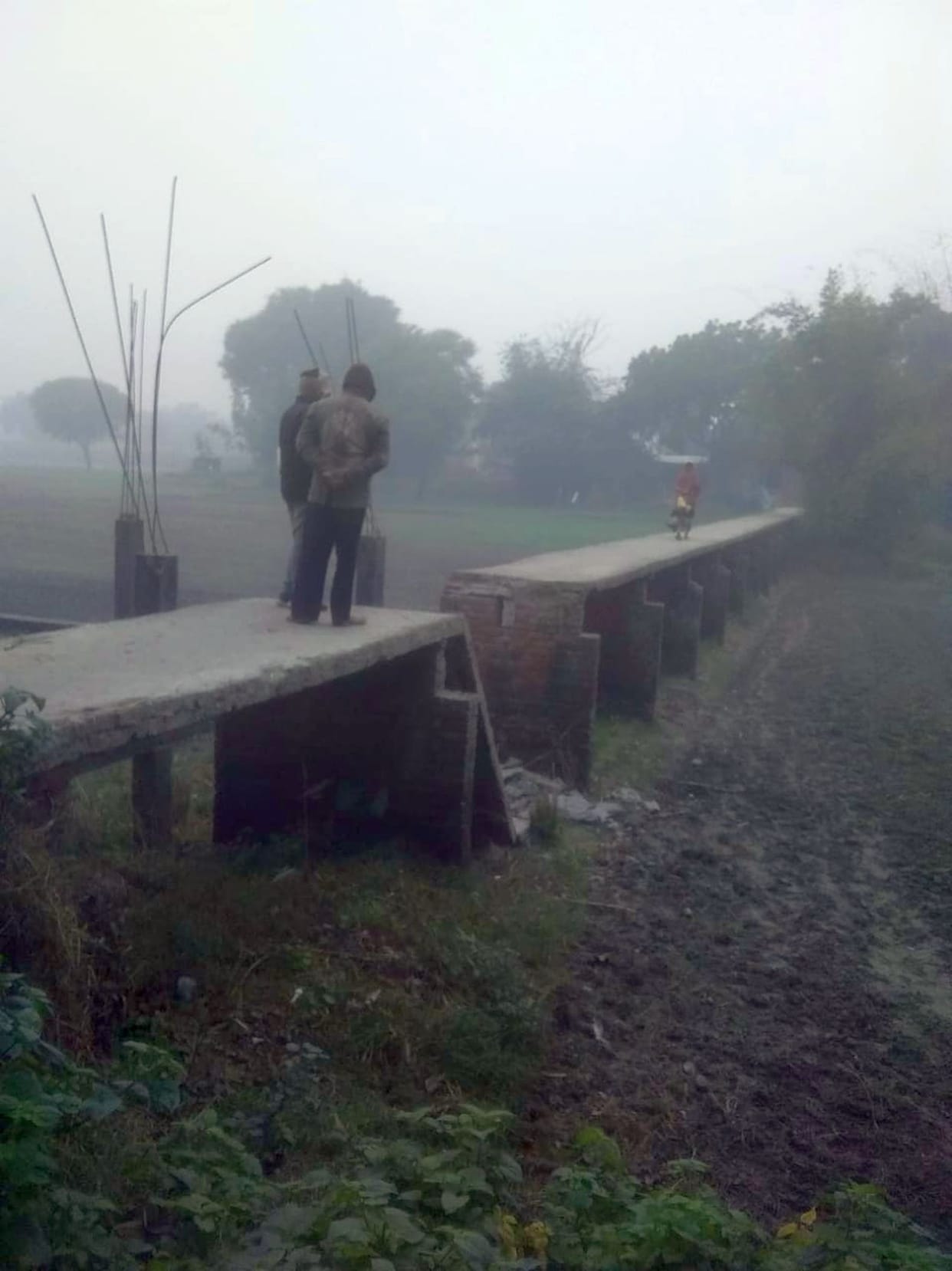 Rapta Bridge is Damaged