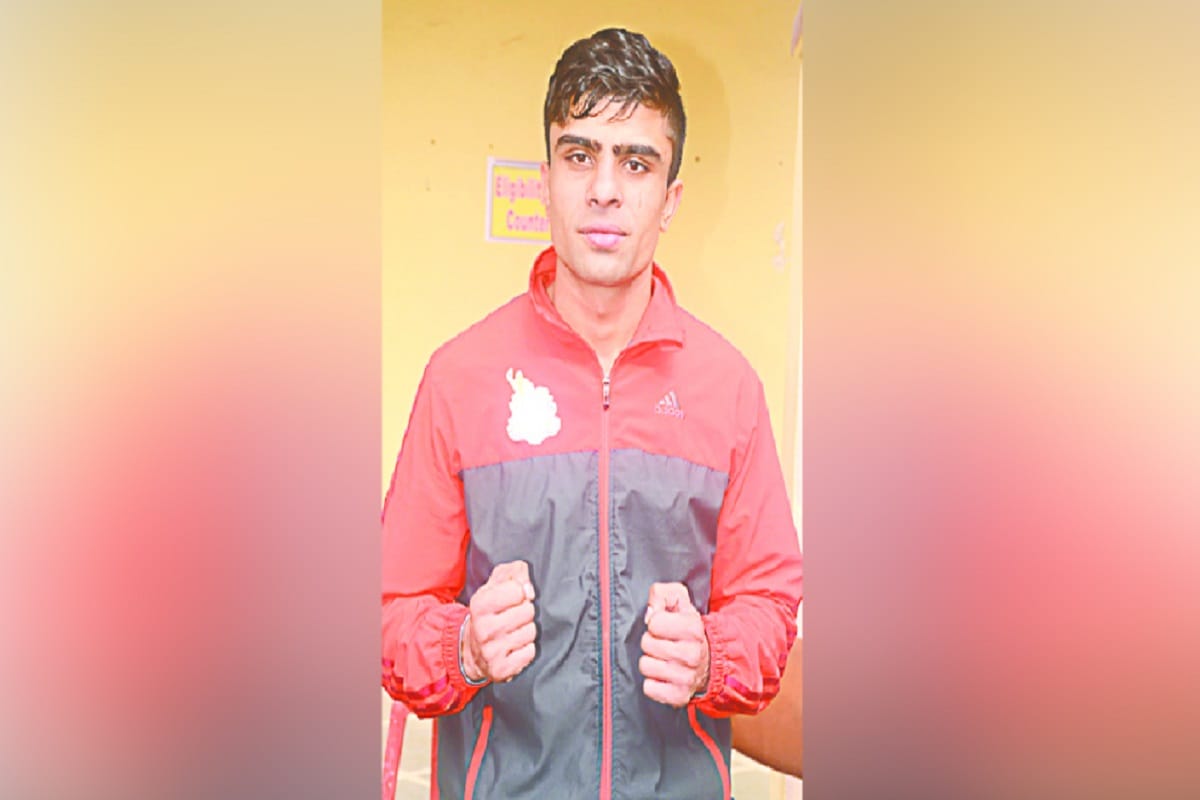 National champion Ankit dhaiya has won bronze medal at Baghpat city