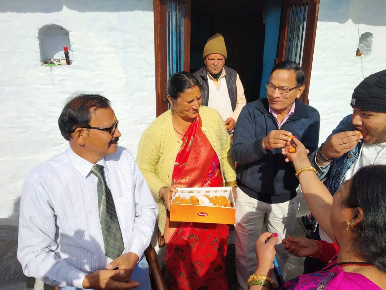 general bipin rawat became first CDS of india, ancestral village celebration in photos