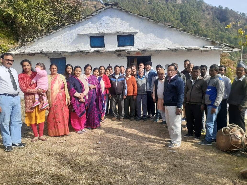 general bipin rawat became first CDS of india, ancestral village celebration in photos