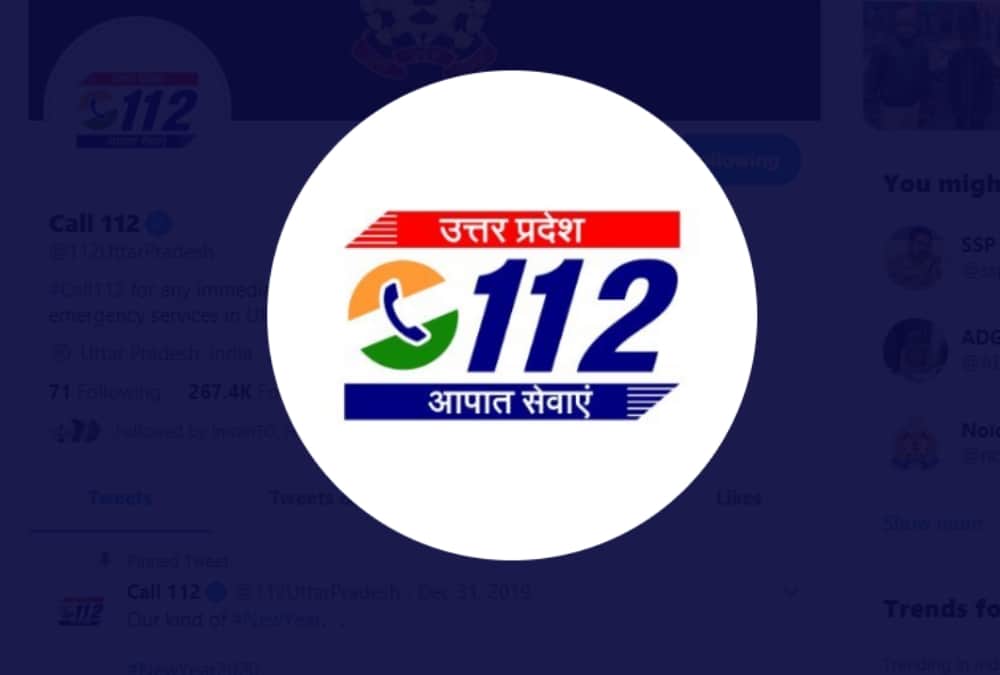 Covid 19 UP Police call 112 twitter account uses dhoni photo to create awareness on lockdown