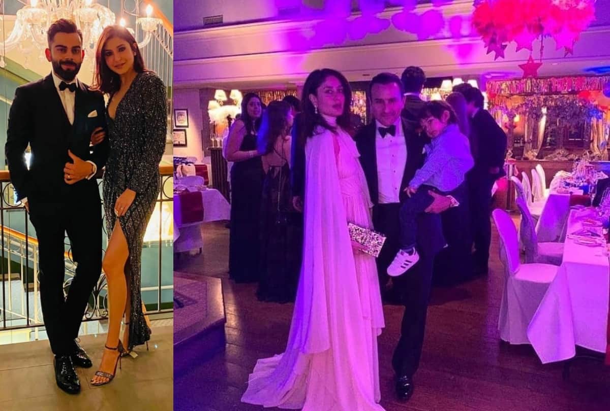 Virat Anushka to Saif Kareena kapoor to karisma and Rani mukhrji new year celebration stylish pics