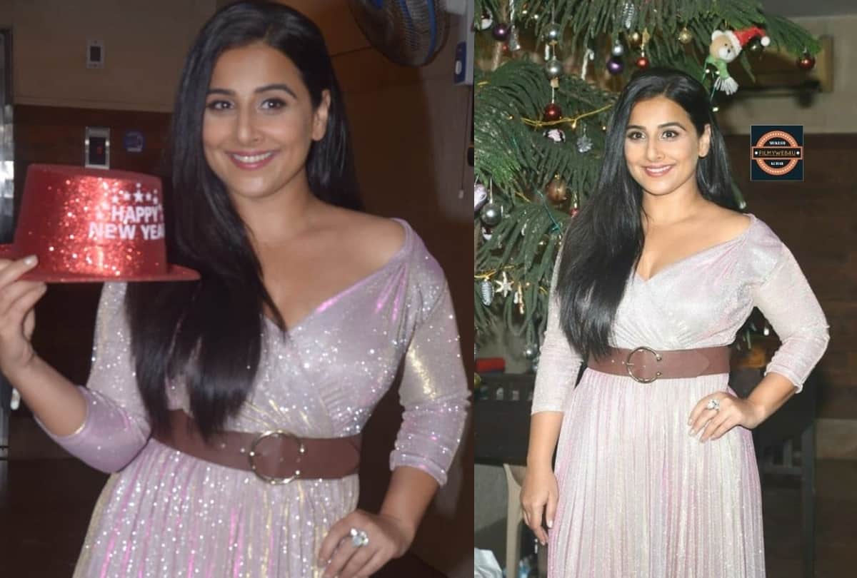 vidya balan celebrates her birthday in lavender gown see pics