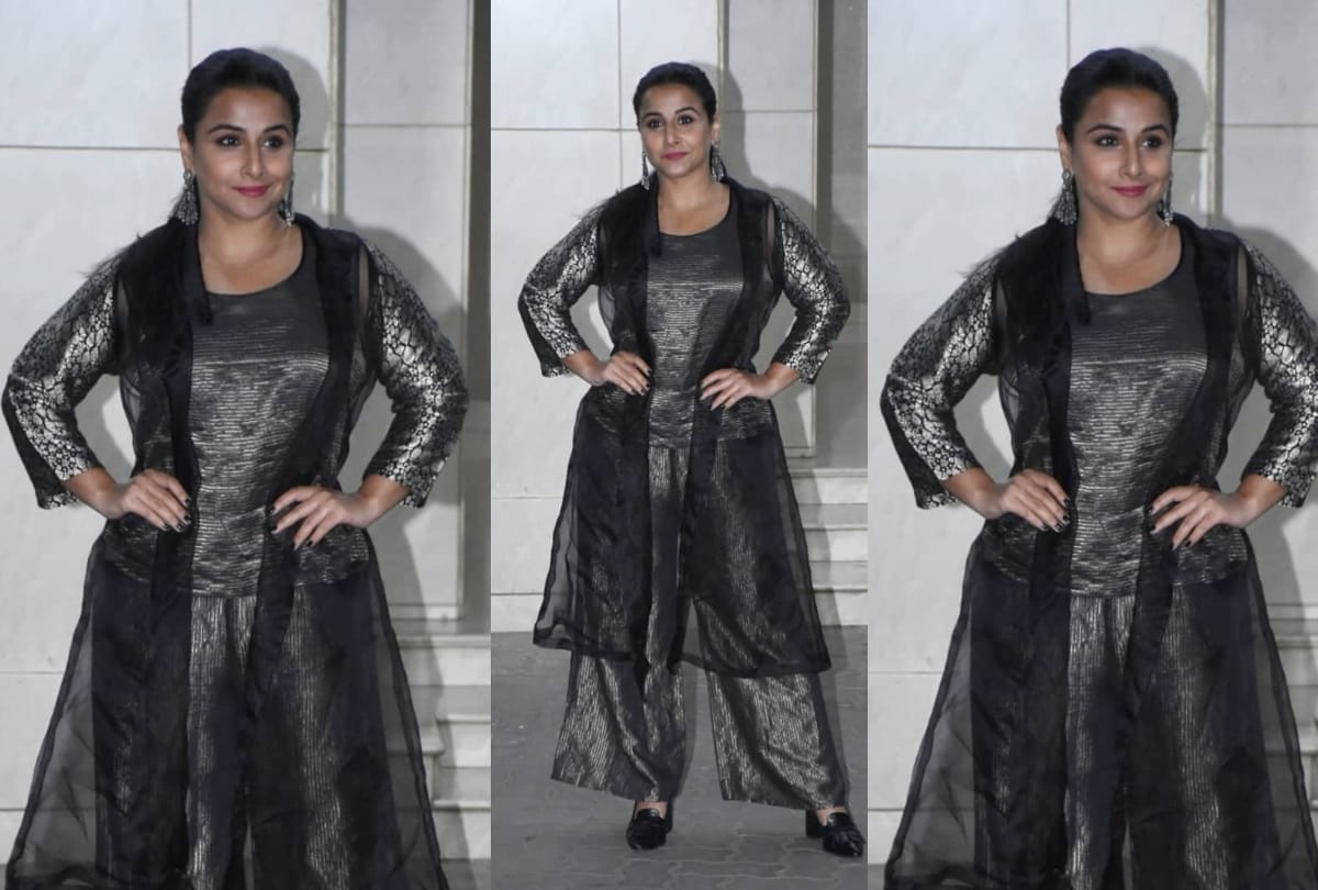 vidya balan celebrates her birthday in lavender gown see pics