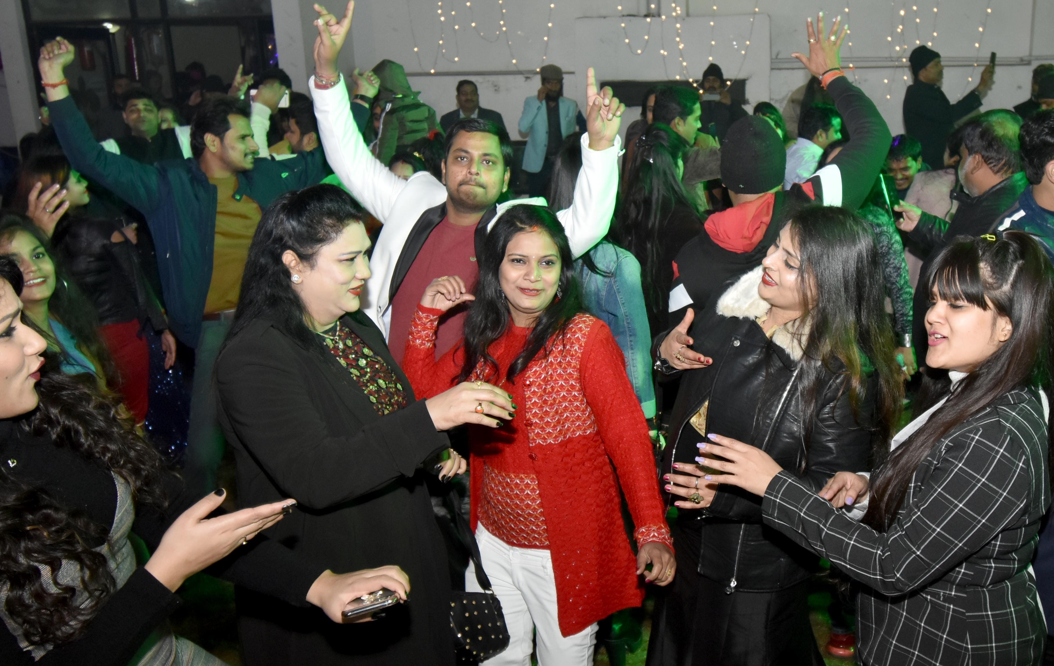 Youth celebrated New year 2020 with full of joy