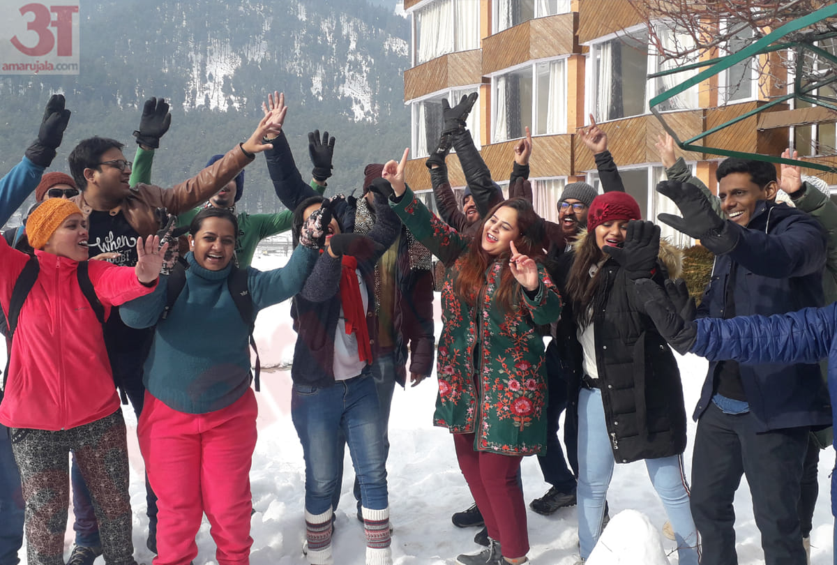 New Year 2020 Celebration in Kashmir, Mata Vaishno Devi new year photos, Gulmarg photos