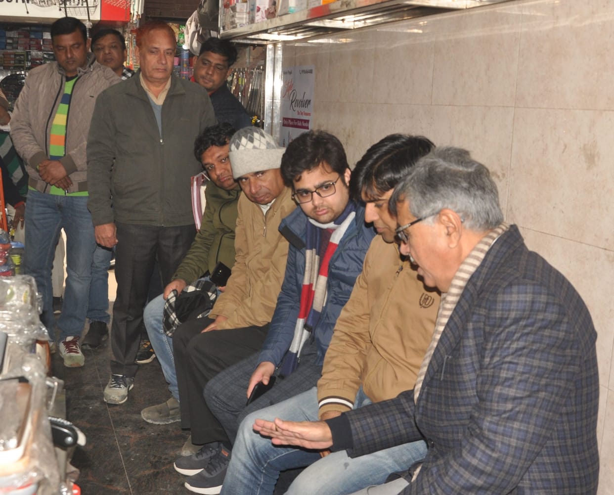 MLA Batra visit bajrang Phatak