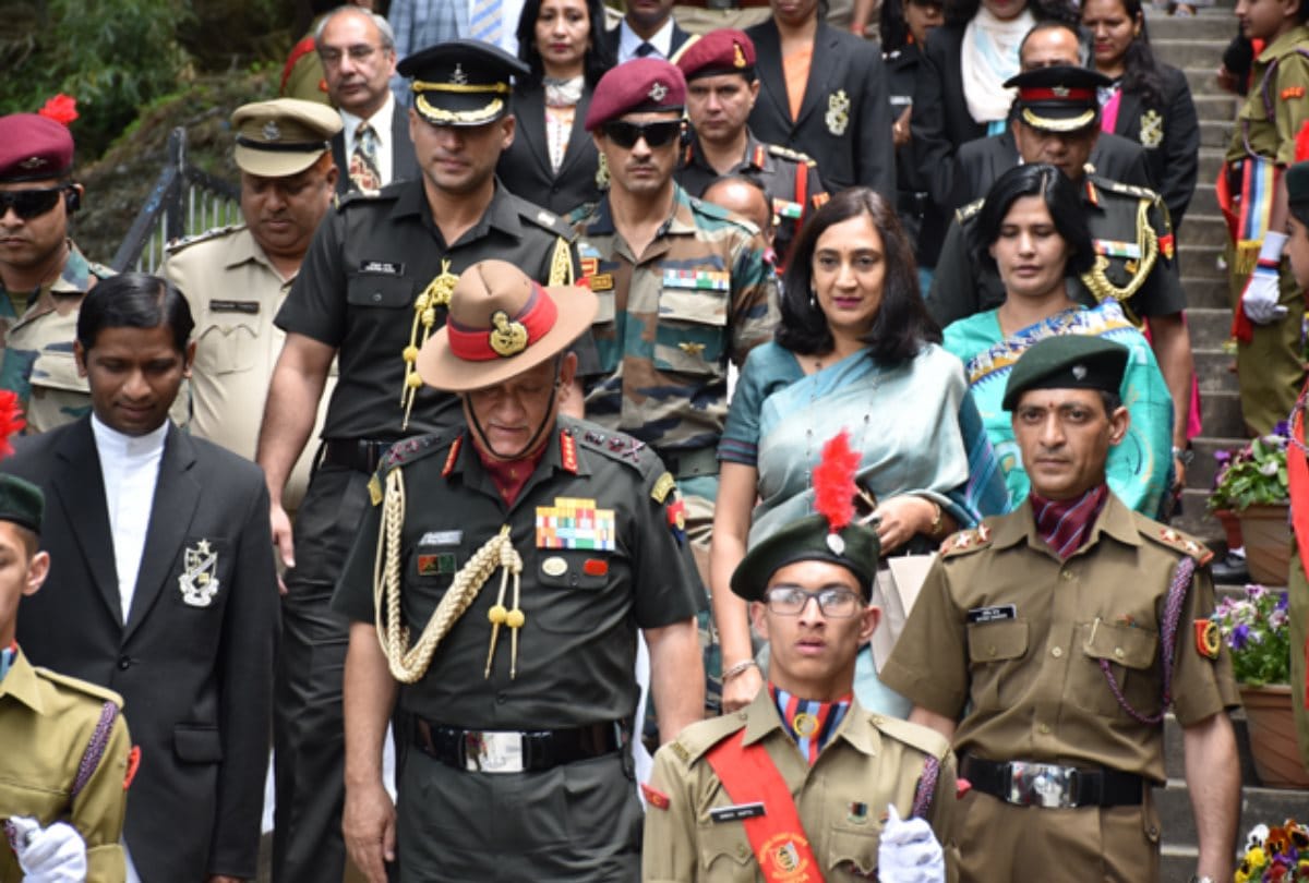 Chief of Defence Staff Bipin Rawat connection with St Edwards School Shimla