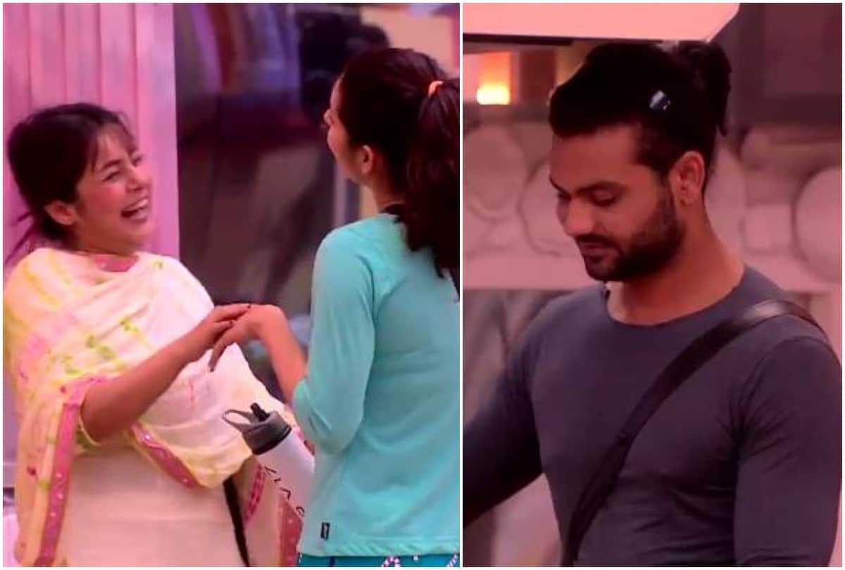 Bigg Boss 13 Shehnaz Kaur Gill makes fun on Vishal Aditya Singh Madhurima Tuli
