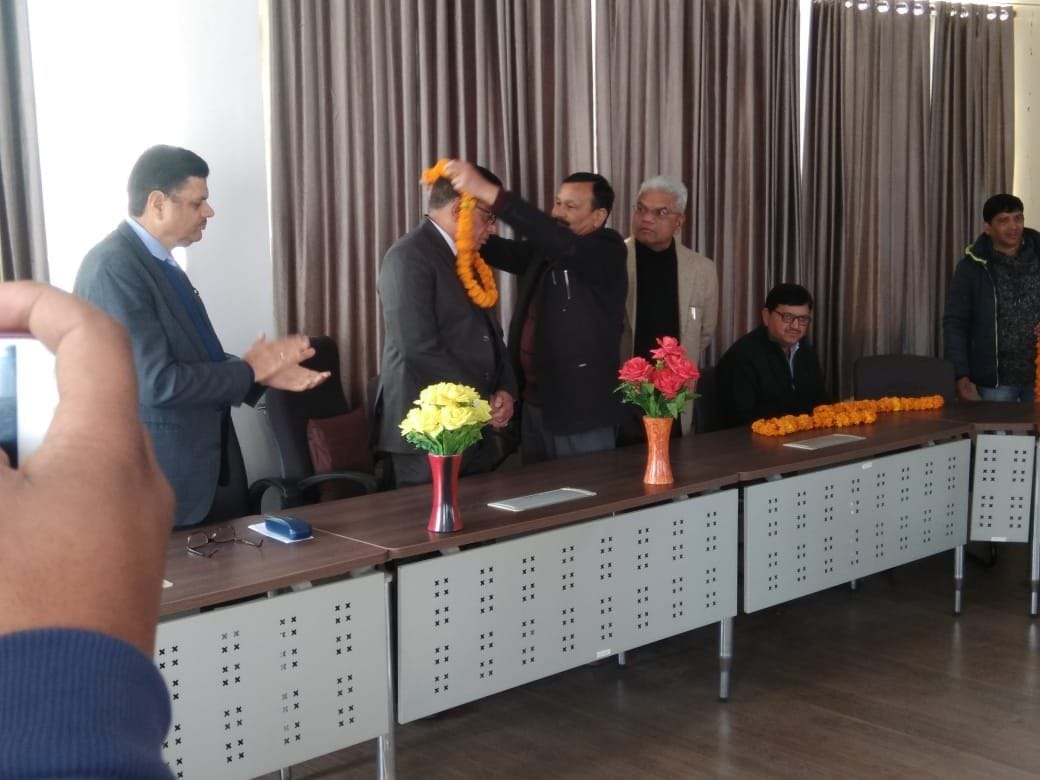 director of higher education dr. pant retired, prof. maheshwari took charge