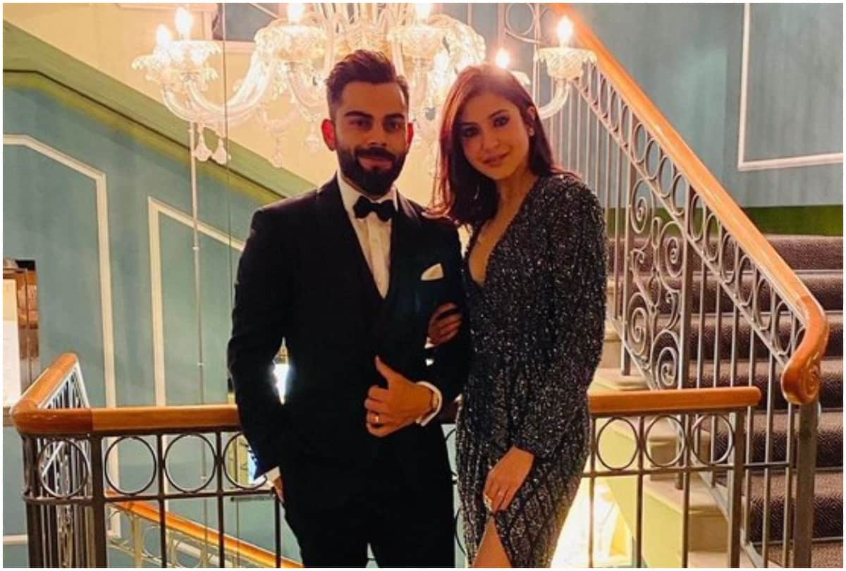 Virat Kohli Anushka Sharma Celebrate New Year and Share photos with caption On Point For 2020