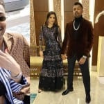 Hardik Pandya with Natasa Stankovic