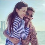 Natasa Stankovic and Hardik Pandya