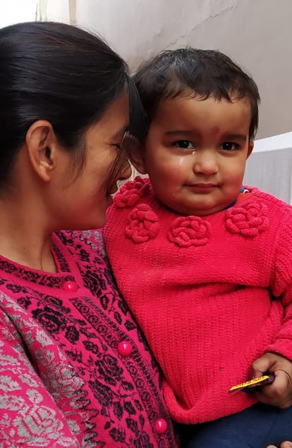 Mother Ekta told her the pain of falling out of her daughter