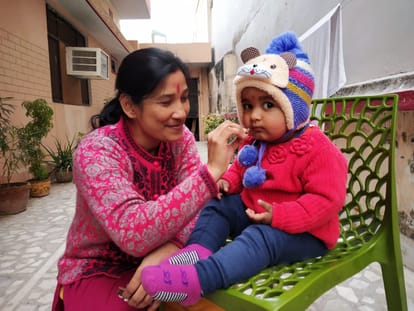 Mother Ekta told her the pain of falling out of her daughter