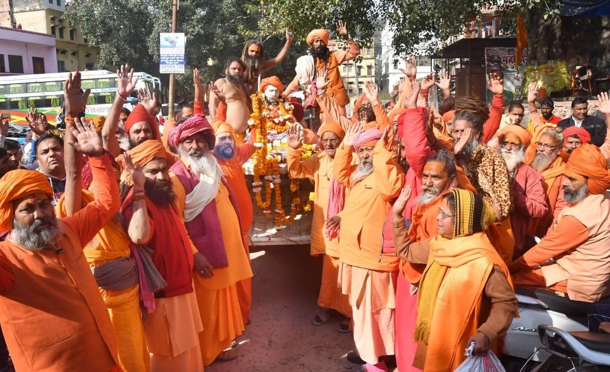 Senior Saint Bhagwatpuri dies of Panchadashnam Juna Akhara