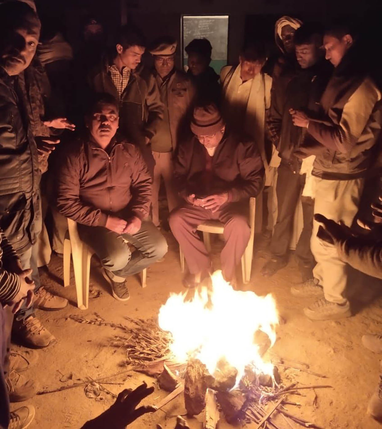 'Aalav pe chaupal' in the villages inhabited by ken banks
