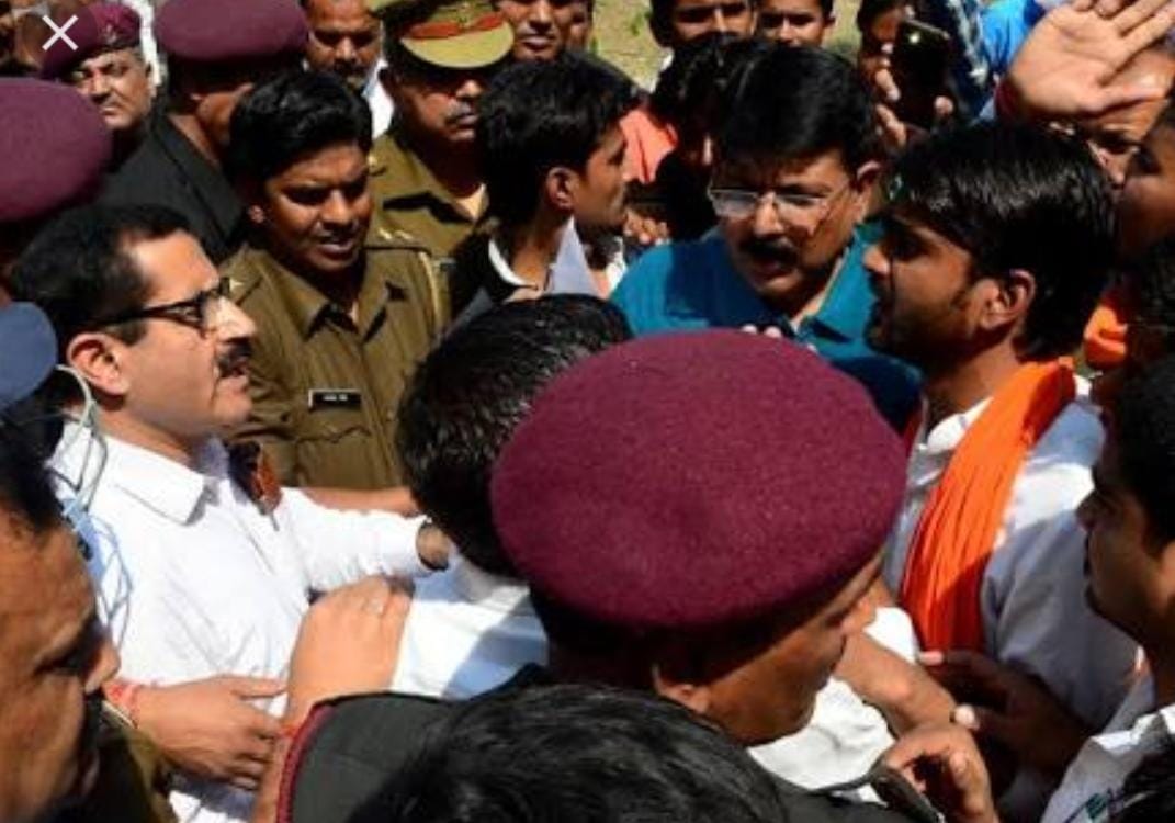 Allahabad university VC resignation side story