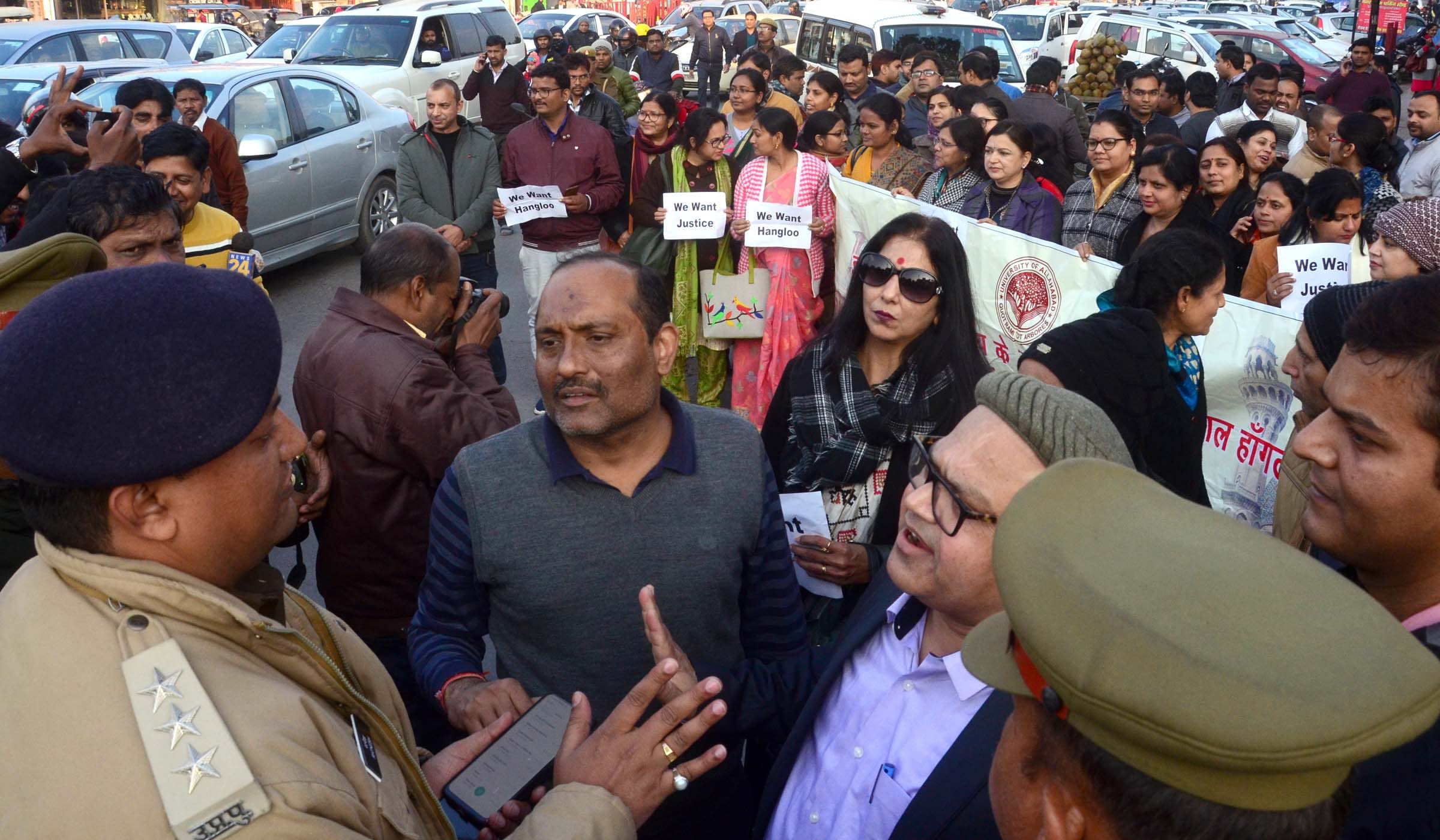 Allahabad University teachers boycott work in support of VC