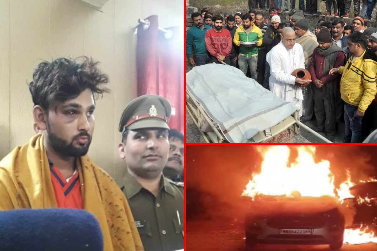 Shamli murder, Accused Himanshu went to airport after four murder, case connecting with a lady