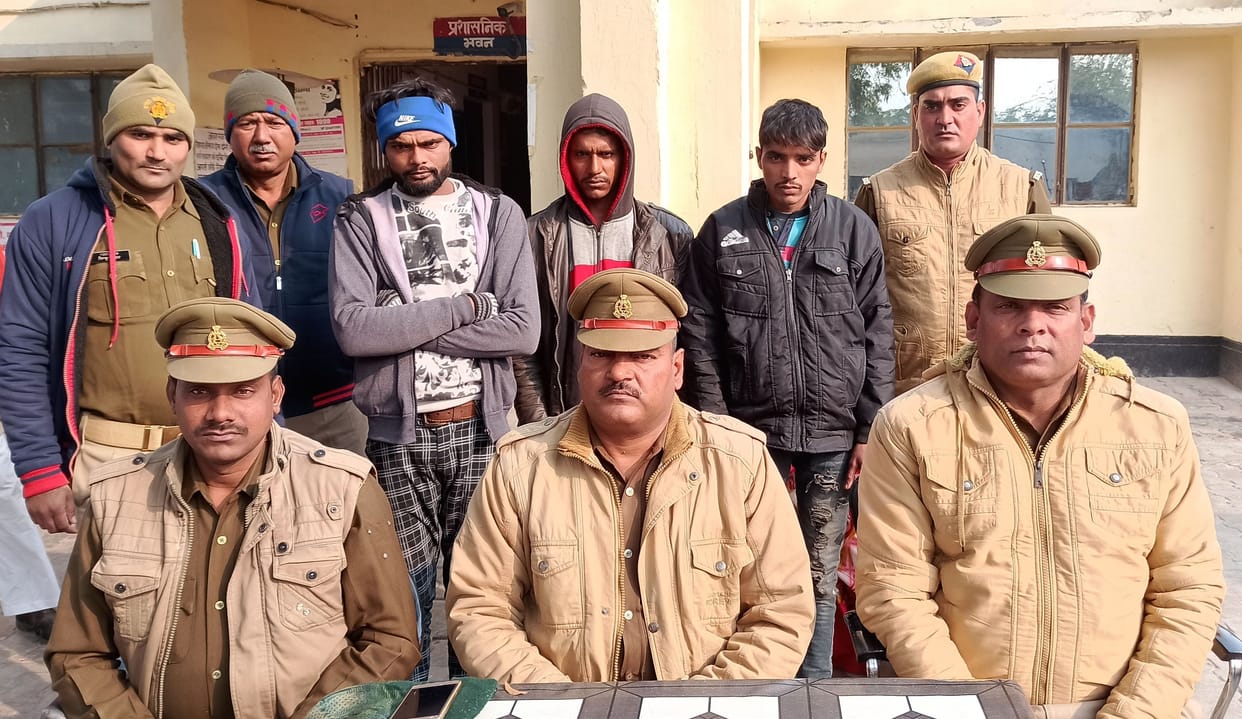 three man arrest with cattle