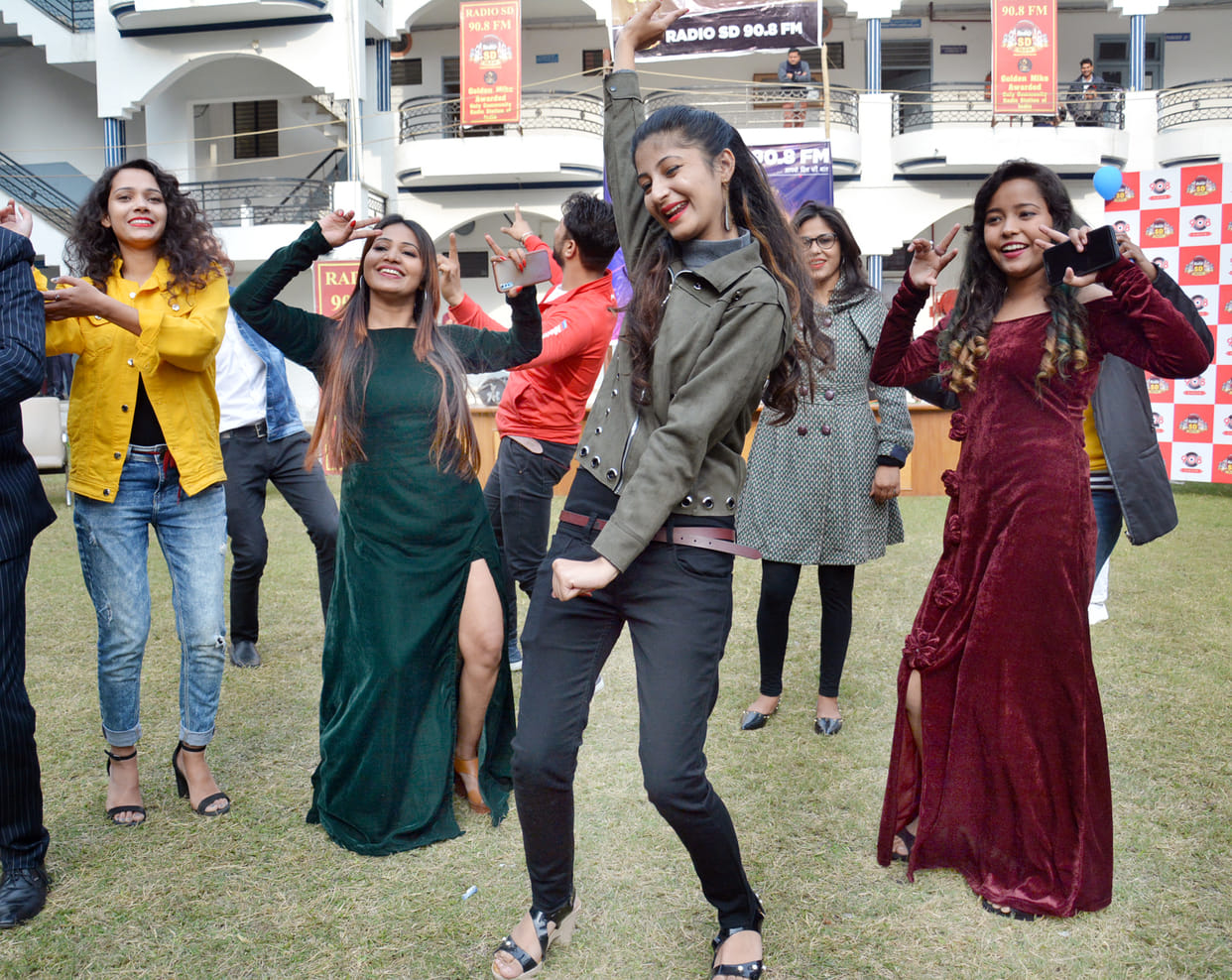 New Year's debut rocked