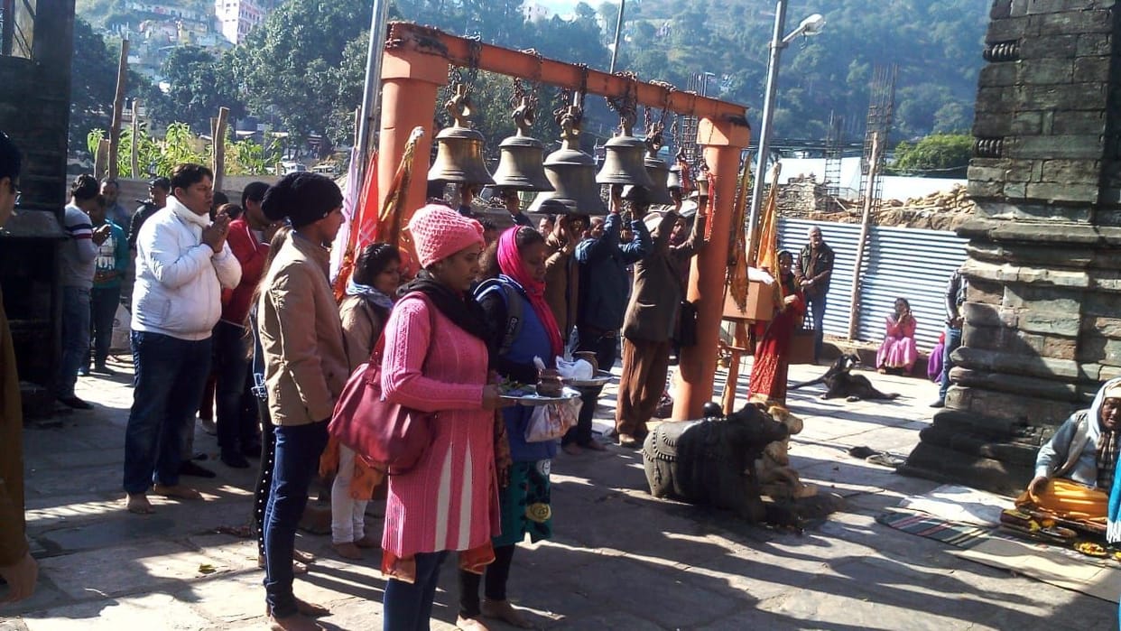 Devotees throng the temples on New Year