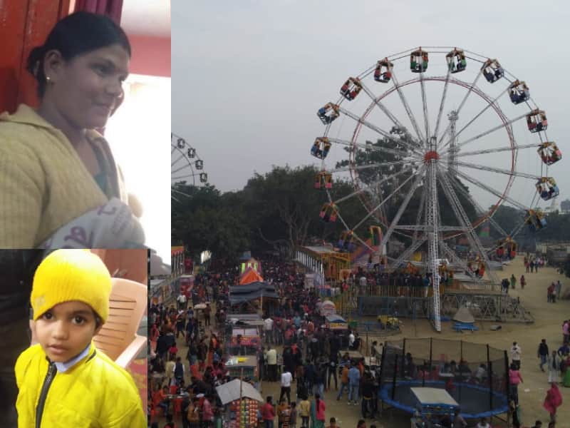 three year missing girl child khushi re found her mother again at gorakhnath temple