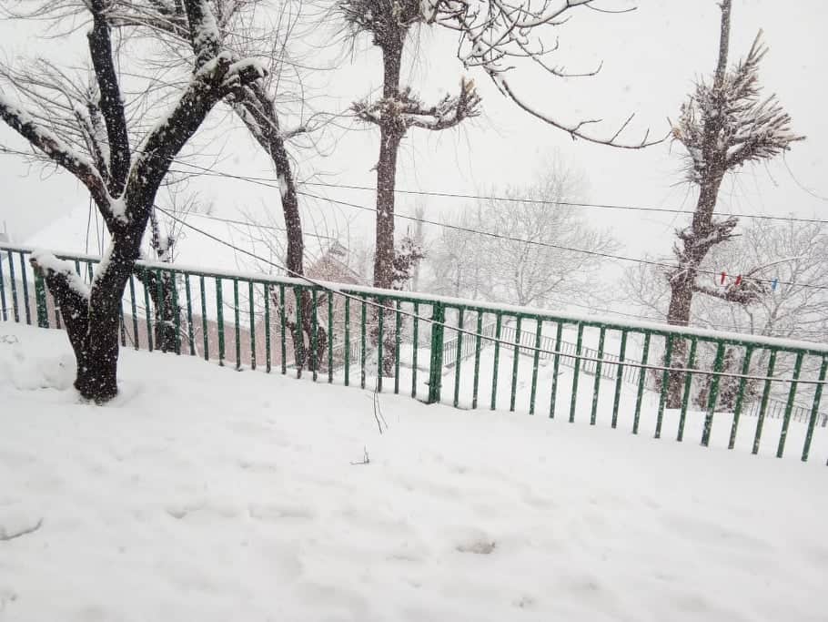 Snow Covered Auli Like Heaven after year 2020 first snowfall See Beautiful Visuals