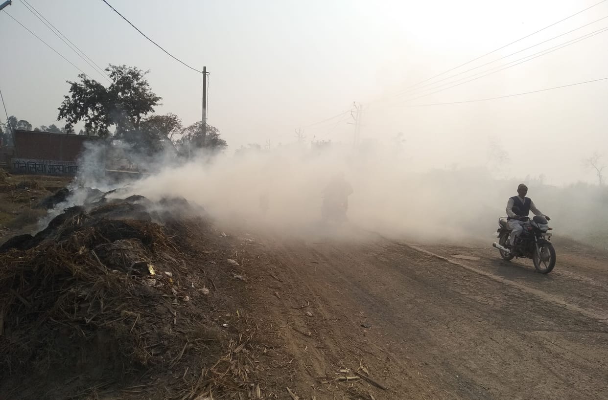 pollution in sambhal
