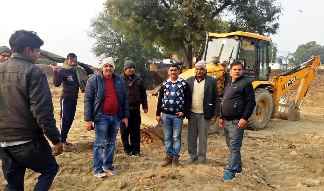 complete cow shelter construction in dow days